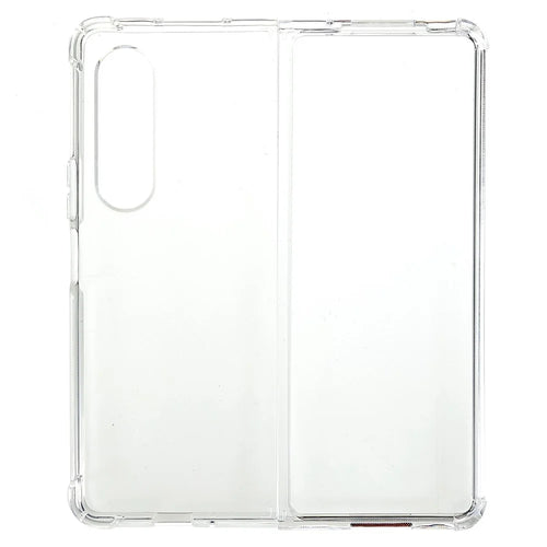 For Samsung Galaxy Z Fold3 5G Wear-Resistant Anti-Scratch Transparent Mobile Phone Cover Case - 1