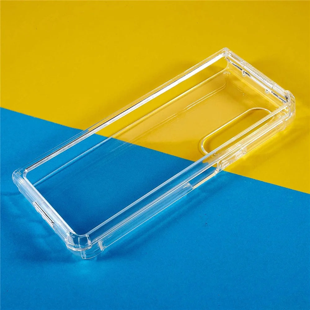 For Samsung Galaxy Z Fold3 5G Wear-Resistant Anti-Scratch Transparent Mobile Phone Cover Case - 5