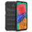 For Samsung Galaxy M33 5G (Global Version) Rugged Soft TPU Back Cover Anti-fall Mobile Phone Case - Black - 1