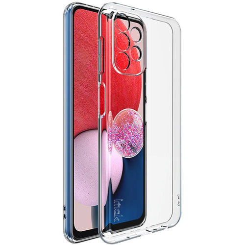 IMAK UX-5 Series for Samsung Galaxy A13 4G Anti-drop Shockproof Case Soft TPU Clear Phone Back Cover with Camera Protection - 1