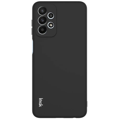 IMAK UC-2 Series for Samsung Galaxy A23 5G (Global Version) / 4G Skin-touch Solid Color Durable TPU Phone Case Protective Shell - Black - 1