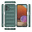 For Samsung Galaxy A32 5G/M32 5G Anti-drop Protective Phone Case Rugged Soft TPU Back Cover - Green - 6