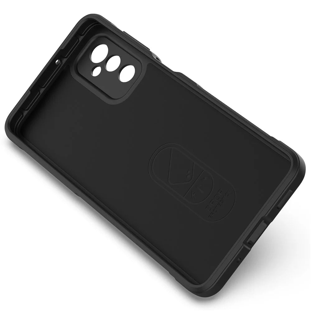 For Samsung Galaxy M52 5G TPU Shockproof Anti-slip Phone Case Precise Cutout Camera Protection Guardian - Black - 2