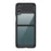 TPU+Acrylic Hybrid Cases, for Samsung Galaxy Z Flip4 5G Shockproof Mobile Phone Protective Case Cover - Black - 2