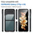 TPU+Acrylic Hybrid Cases, for Samsung Galaxy Z Flip4 5G Shockproof Mobile Phone Protective Case Cover - Black - 3