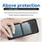 TPU+Acrylic Hybrid Cases, for Samsung Galaxy Z Flip4 5G Shockproof Mobile Phone Protective Case Cover - Black - 5