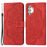 For Samsung Galaxy A13 4G Mandala Flower Imprinted Shockproof Phone Case PU Leather Stand Wallet Phone Shell - Red - 1