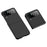 For Samsung Galaxy Z Flip4 5G Skin-touch Feeling Hard PC Anti-scratch Stylish Mobile Phone Case Cover - Black - 1