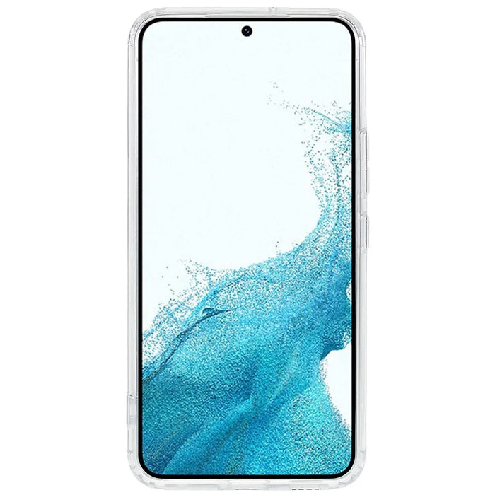 For Samsung Galaxy S22+ 5G Hard Acrylic Soft TPU Scratch-Proof Phone Case Clear Magnetic Cover - 4