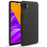 For Samsung Galaxy Xcover Pro 2 5G Anti-fall Phone Case Hard PC + Cloth Cover Solid Color Scratch-resistant Phone Protector - Black - 1