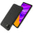 For Samsung Galaxy Xcover Pro 2 5G Anti-fall Phone Case Hard PC + Cloth Cover Solid Color Scratch-resistant Phone Protector - Black - 2