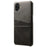 For Samsung Galaxy Xcover Pro 2 5G Anti-fall Protective Phone Case with Dual Card Slots PU Leather Coated Hard PC Back Cover Shell - Black - 2