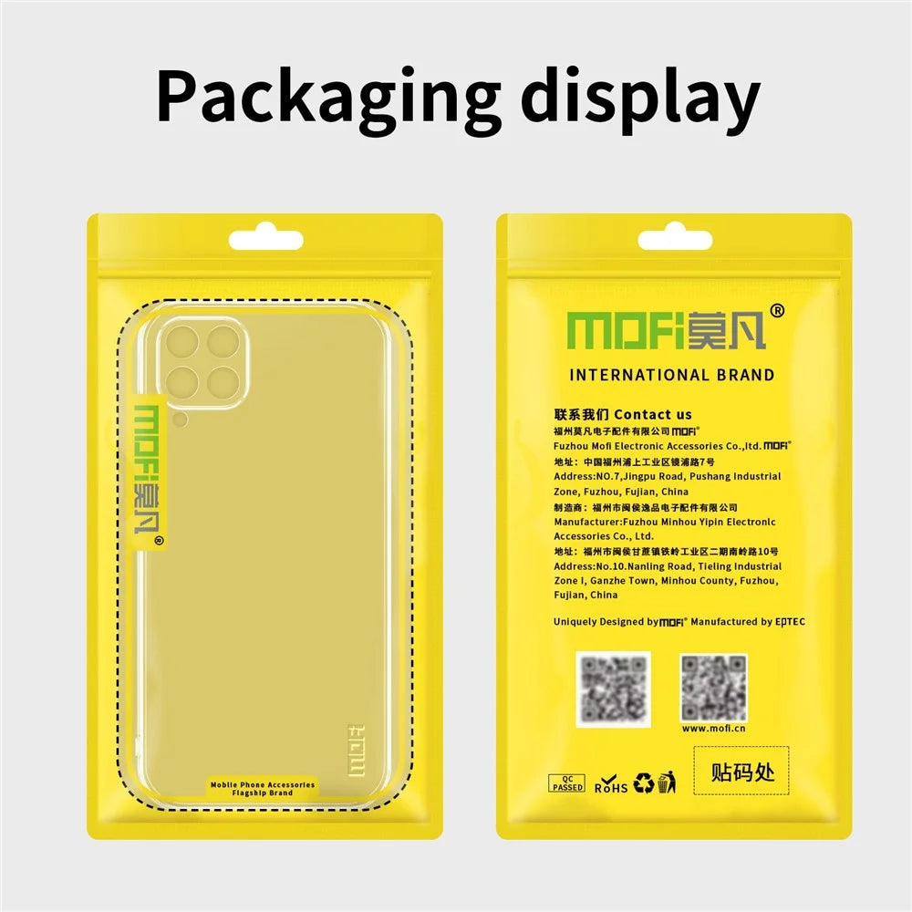 MOFI For Samsung Galaxy M33 5G (Global Version) Crystal Clear Phone TPU Case Anti-scratch Cell Phone Cover - 7