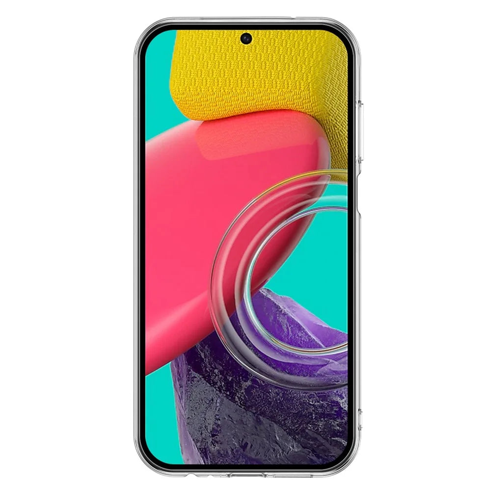 MOFI For Samsung Galaxy M53 5G Anti-fall TPU Phone Case Soft Crystal Clear Wear-resistant Mobile Phone Cover - 3