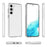 For Samsung Galaxy S23 Drop-proof Transparent Phone Case Anti-Scratch TPU + PC Phone Cover - Transparent - 5