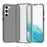 For Samsung Galaxy S23+ Transparent Phone Case Anti-Scratch TPU + PC Protective Phone Back Cover - Transparent Grey - 2