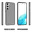 For Samsung Galaxy S23+ Transparent Phone Case Anti-Scratch TPU + PC Protective Phone Back Cover - Transparent Grey - 5