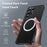 For Samsung Galaxy S23 Ultra Anti-scratch Matte Phone Cover TPU Back + Electroplating Metal Edge Integrated Lens Protection Phone Case - Black - 4