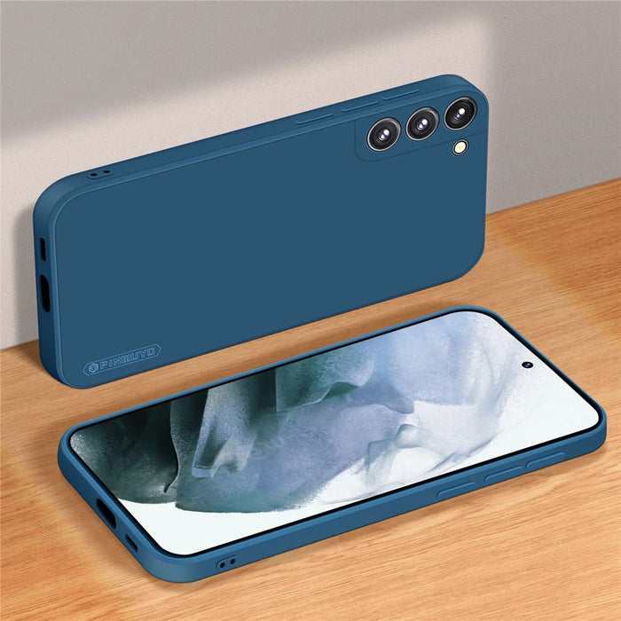 PINWUYO For Samsung Galaxy S23+ TPU Shockproof Phone Case Anti-Scratch Precise Cutouts  Camera Protection Cover - Blue - 2