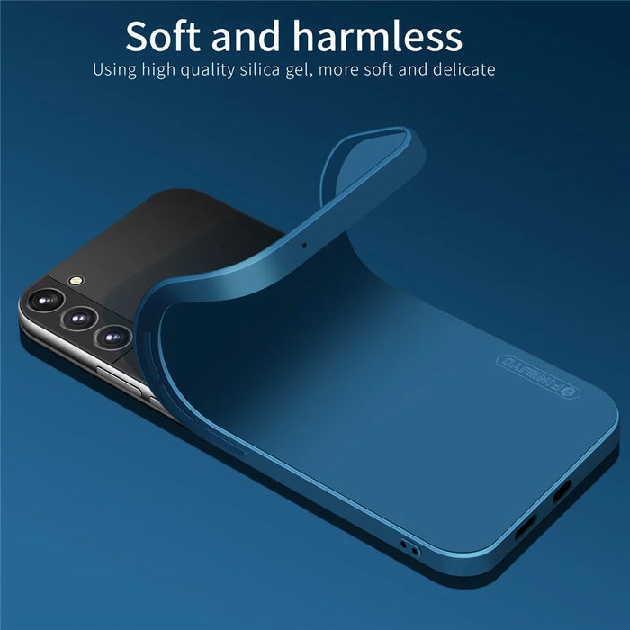 PINWUYO For Samsung Galaxy S23+ TPU Shockproof Phone Case Anti-Scratch Precise Cutouts  Camera Protection Cover - Blue - 6