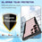 For Samsung Galaxy S23 Ultra PC + TPU + Aluminium Alloy Phone Back Cover Drop-proof Multi-layer Protection Phone Case - Black - 4
