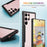For Samsung Galaxy S23 Ultra PC + TPU + Aluminium Alloy Phone Back Cover Drop-proof Multi-layer Protection Phone Case - Black - 6