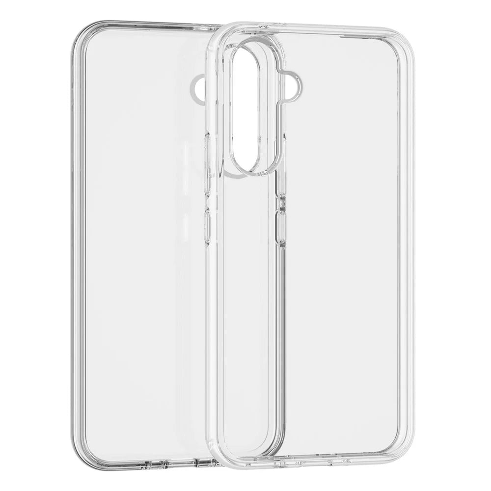 For Samsung Galaxy A54 5G Transparent Phone Case Hybrid Hard PC Soft TPU Anti-Scratch Protective Cover - Transparent - 6