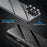 For Samsung Galaxy S23 Ultra Case Magnetic Adsorption Phone Cover with Anti-Peep Dual Sided Tempered Glass - Black - 5