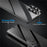 For Samsung Galaxy S23+ Case Magnetic Adsorption Phone Cover with Anti-Peep Dual Sided Tempered Glass - Black - 5