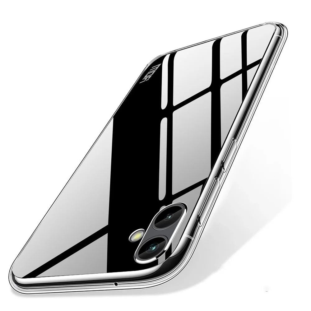 MOFI Back Shell for Samsung Galaxy A04e 4G / F04 4G / M04 4G, Drop Protection TPU Phone Case High Transparency Protective Cover - 2