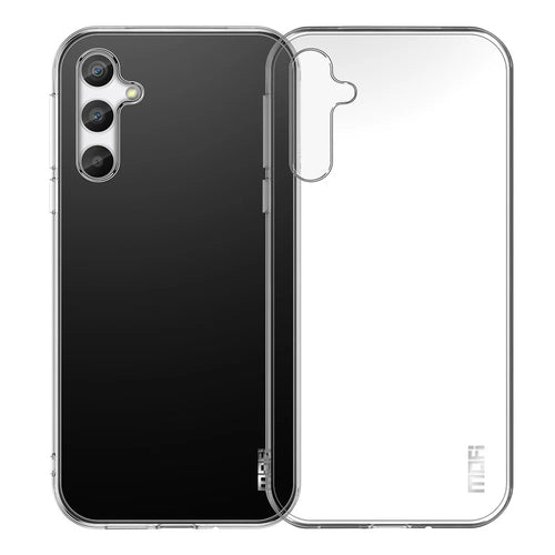 MOFI Soft TPU Phone Case for Samsung Galaxy A34 5G, Anti-scratch Transparent Phone Cover - 1