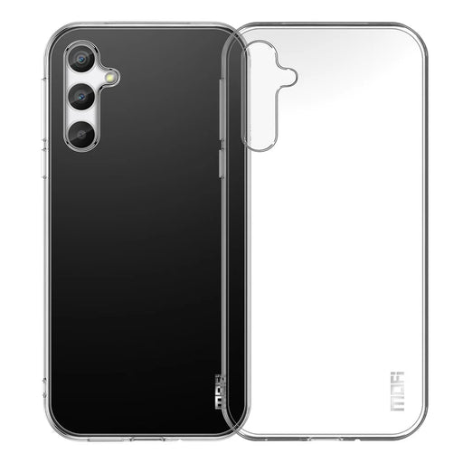 MOFI Soft TPU Phone Case for Samsung Galaxy A34 5G, Anti-scratch Transparent Phone Cover - 1