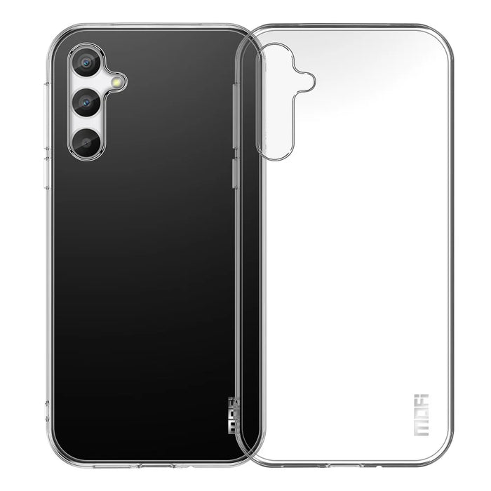 MOFI Soft TPU Phone Case for Samsung Galaxy A34 5G, Anti-scratch Transparent Phone Cover - 1