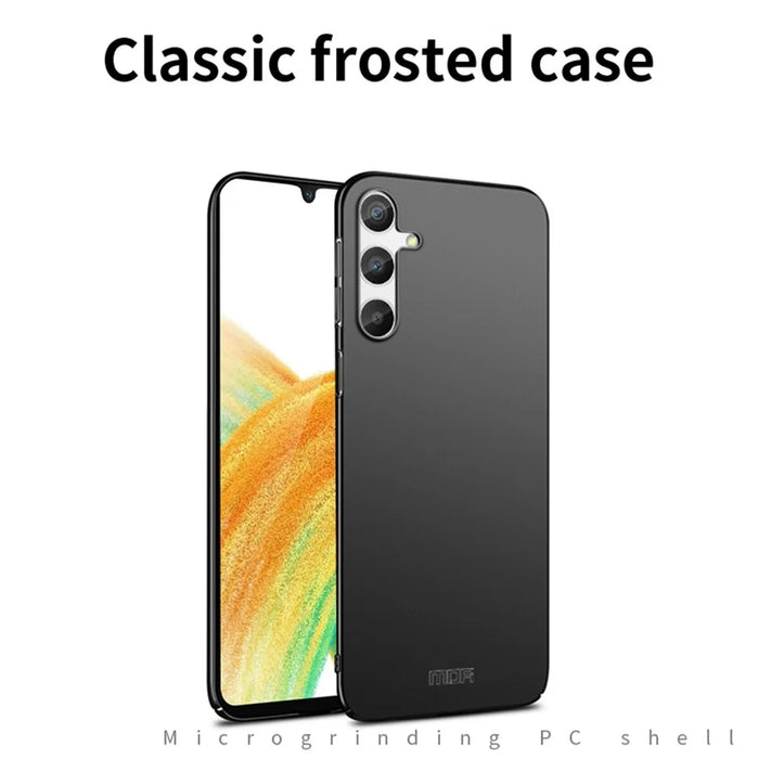 MOFI JK PC Series-1 Shield For Samsung Galaxy A54 5G Matte Phone Case Hard PC Protective Phone Cover - Black - 3