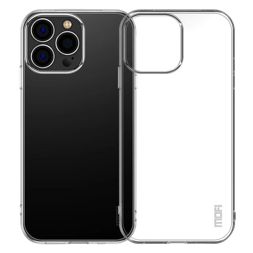 MOFI Slim Phone Case for iPhone 12 Pro Max 6.7 inch Soft TPU Case Anti-Scratch Transparent Mobile Phone Cover - 1