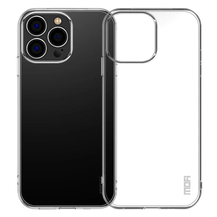 MOFI Slim Phone Case for iPhone 12 Pro Max 6.7 inch Soft TPU Case Anti-Scratch Transparent Mobile Phone Cover - 1