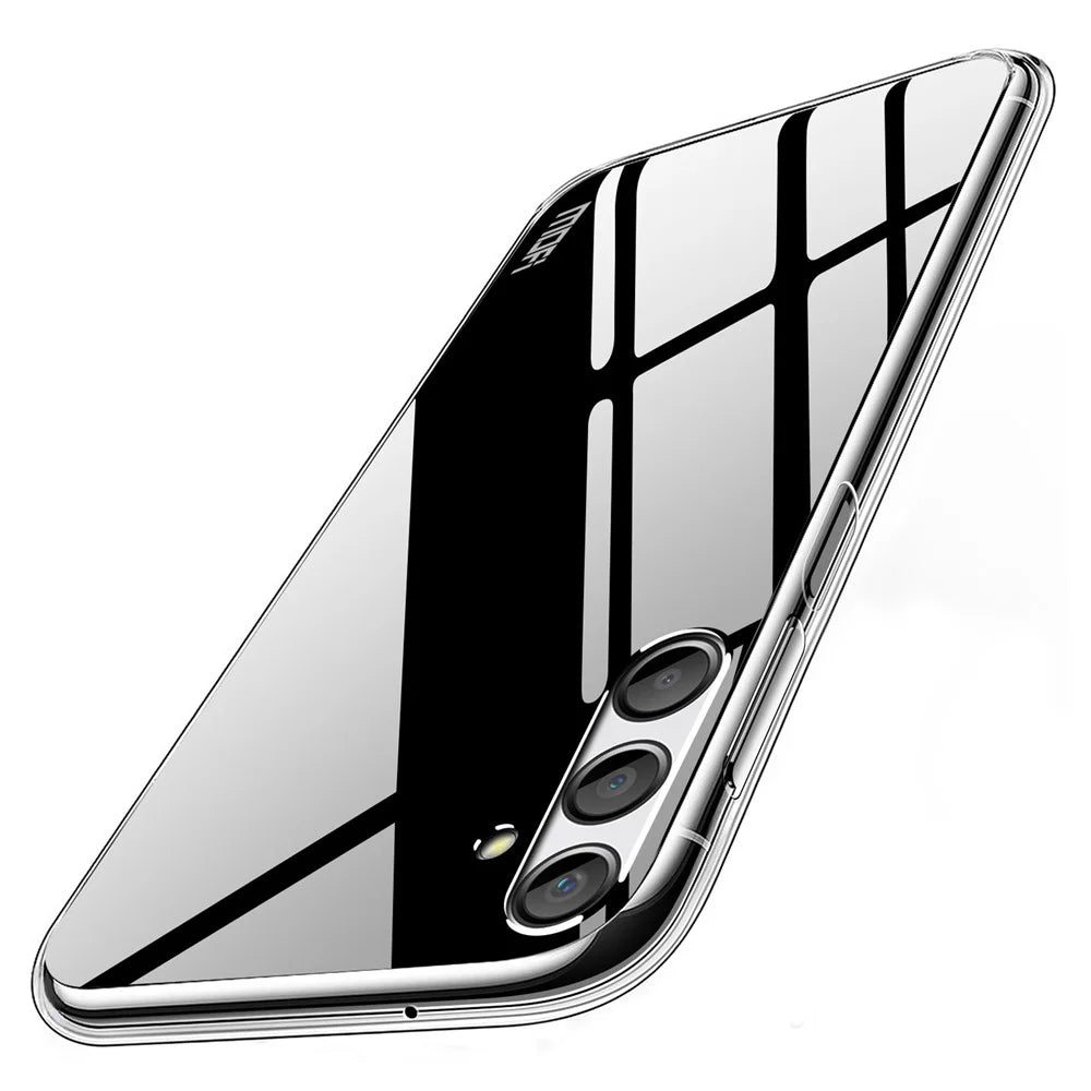 MOFI For Samsung Galaxy A24 4G (162.1 x 77.6 x 8.3mm) Clear Cover Anti-Scratch Flexible TPU Phone Case - 2