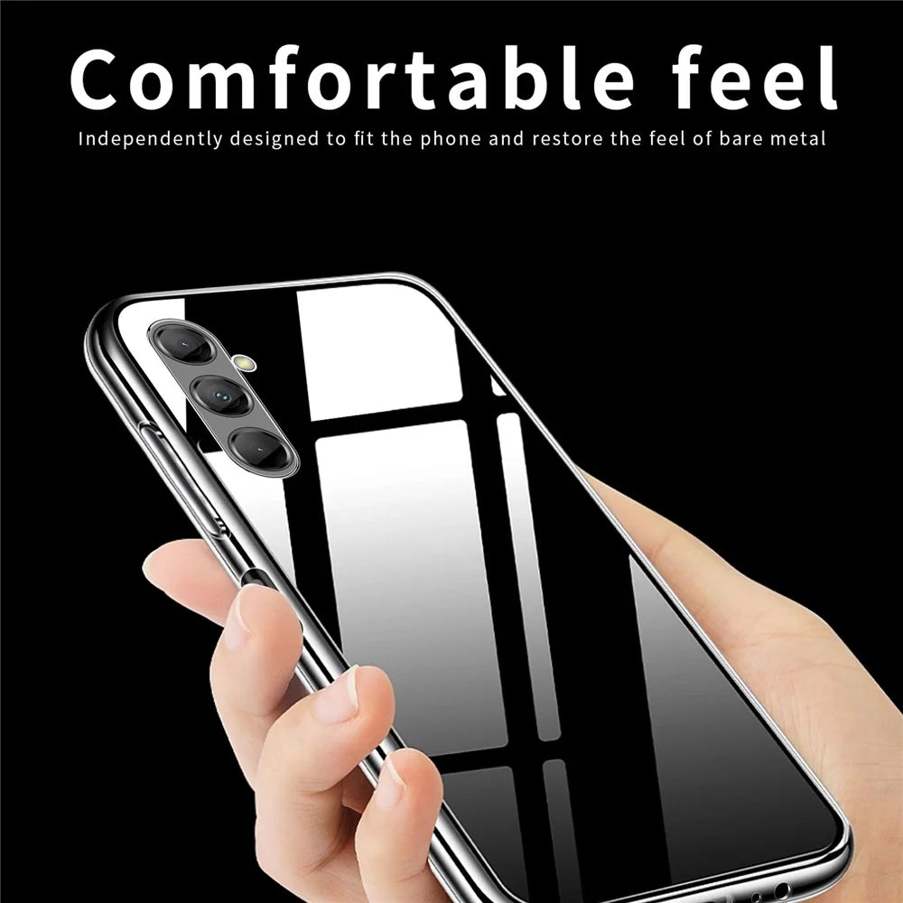 MOFI For Samsung Galaxy M14 5G Transparent Phone TPU Case Anti-scratch Smartphone Cover - 7