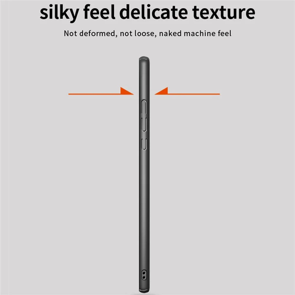 PINWUYO PC Series Phone Case for Samsung Galaxy S23 Matte Phone Cover with Magnetic Ring Holder - Black - 7