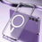 For Samsung Galaxy S23+ Slim Clear Phone Case Hard PC Soft TPU Anti-Drop Magnetic Cover - Transparent - 3