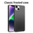 PINWUYO PC Series for iPhone 14 Plus Matte Hard PC Back Phone Case with Magnetic Ring Holder - Black - 2
