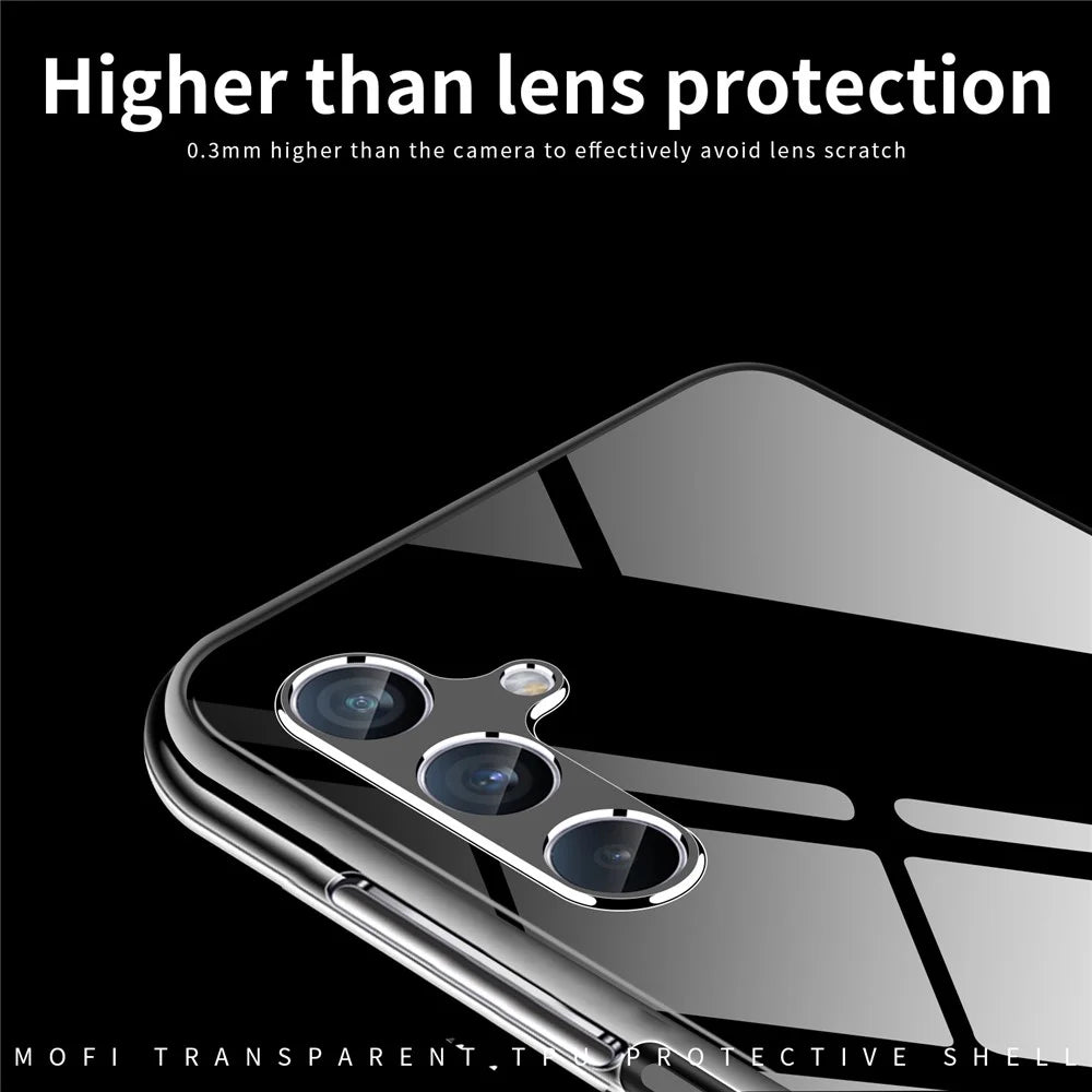MOFI For Samsung Galaxy M54 5G / F54 5G TPU Phone Case Transparent Anti-scratch Cell Phone Cover - 6