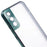 For Samsung Galaxy S22 5G Double Sided Tempered Glass Phone Case Secure Lock Magnetic Metal Frame Clear Cover - Green - 4