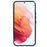For Samsung Galaxy S21 5G Security Lock Magnetic Phone Case Metal Frame Double Sided Tempered Glass Clear Cover - Green - 3