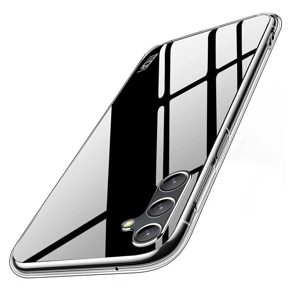 MOFI For Samsung Galaxy S23 FE Transparent Phone Case Soft TPU Protective Phone Cover - 2