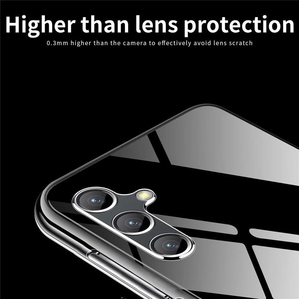 MOFI For Samsung Galaxy S23 FE Transparent Phone Case Soft TPU Protective Phone Cover - 6