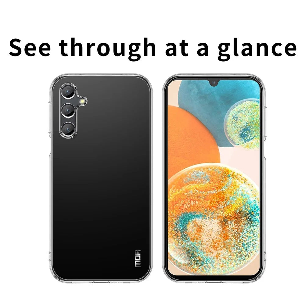 MOFI For Samsung Galaxy A25 5G (Global) (161.0 x 76.5 x 8.3mm) Soft TPU Phone Case Protective Transparent Phone Cover - 3