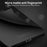 PINWUYO PC Series for iPhone 15 Plus Phone Case Matte PC Slim Phone Cover with Magnetic Ring Holder - Black - 5
