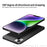 PINWUYO PC Series for iPhone 15 Plus Phone Case Matte PC Slim Phone Cover with Magnetic Ring Holder - Black - 6