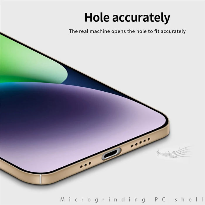 PINWUYO PC Series for iPhone 15 Plus Phone Case Matte PC Slim Phone Cover with Magnetic Ring Holder - Black - 7